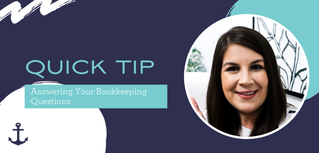 small business bookkeeping quick tip